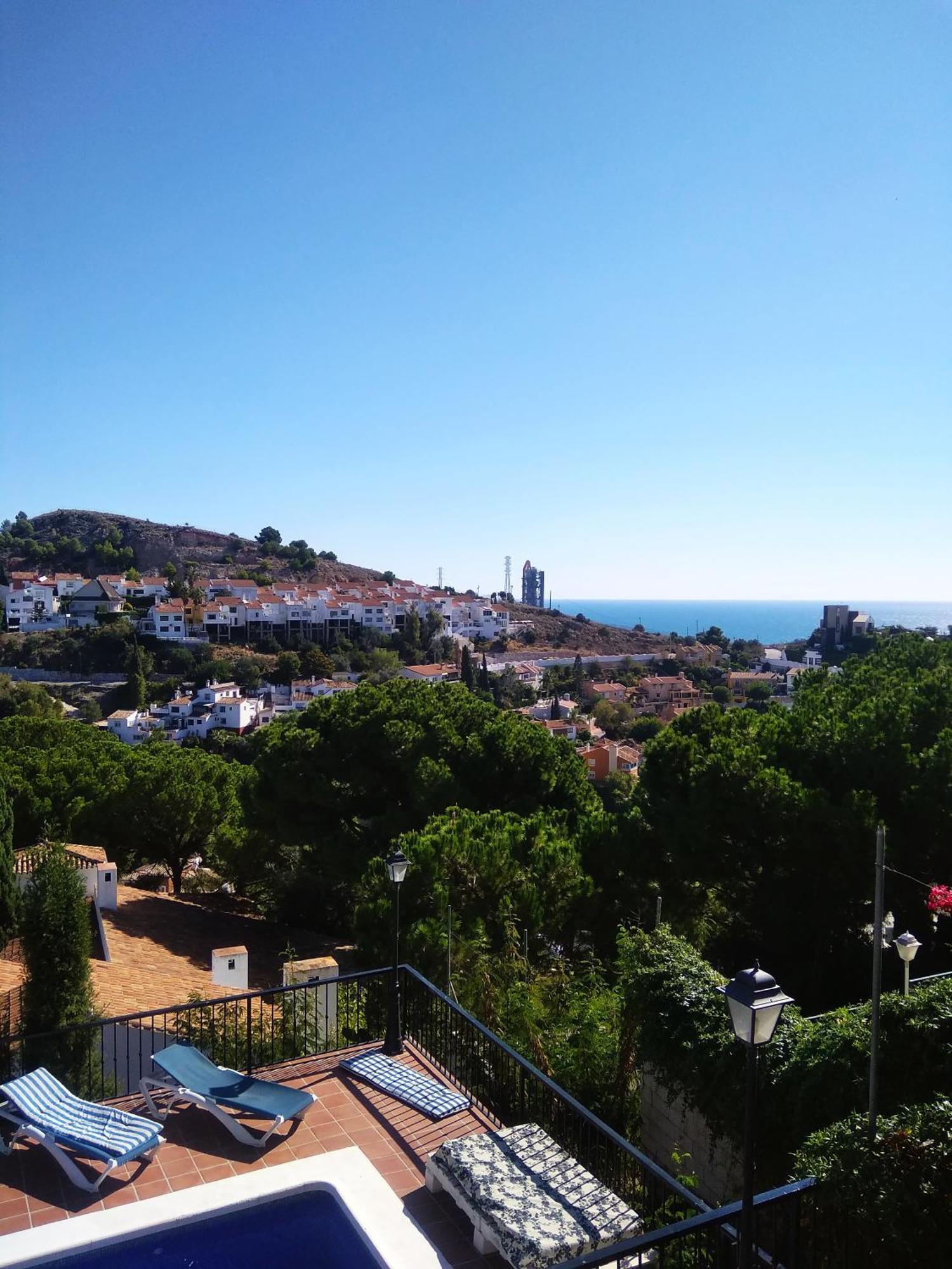 Apartamento En Villa Con Piscina Malaga Luaran gambar