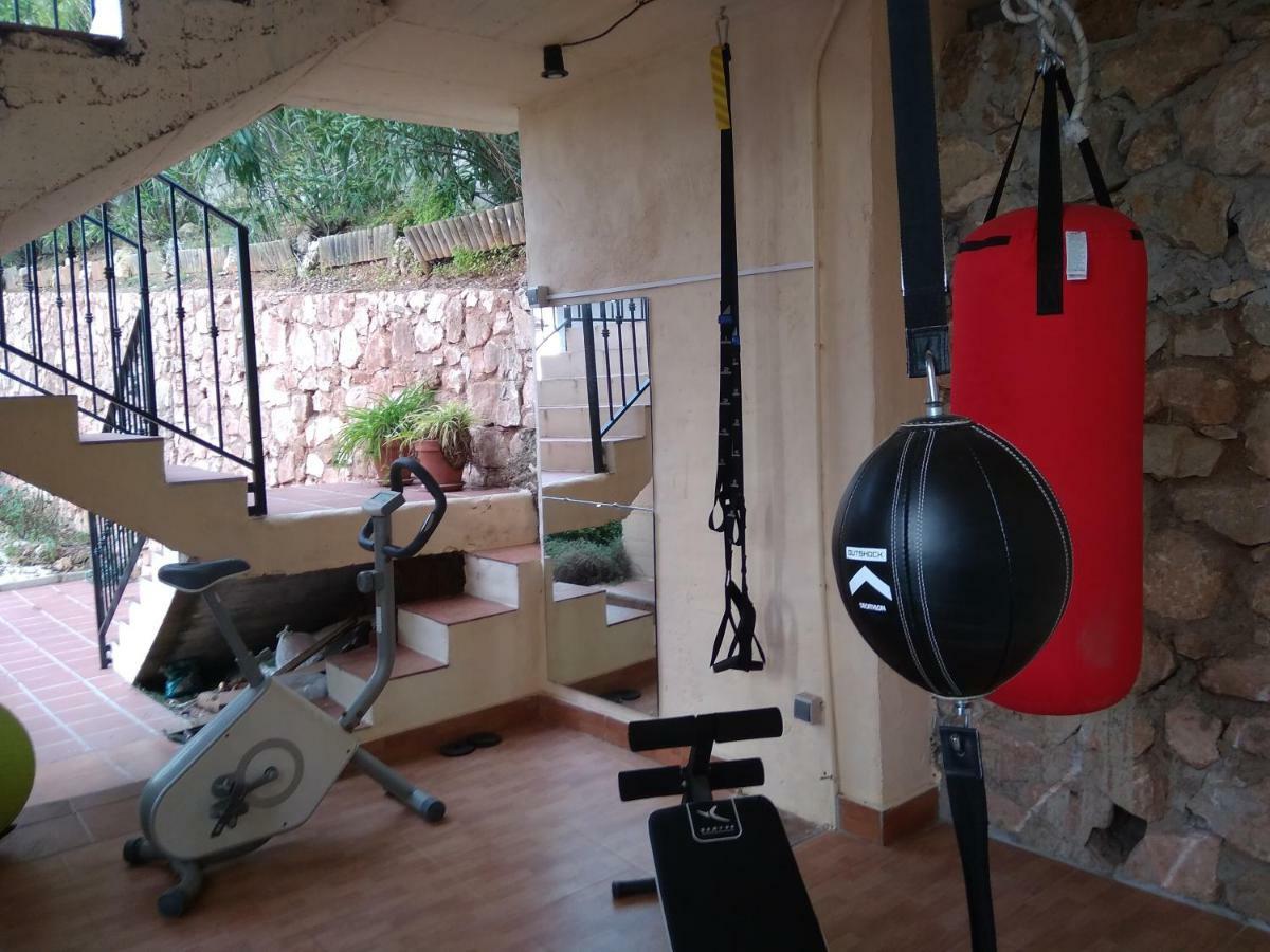 Apartamento En Villa Con Piscina Malaga Luaran gambar